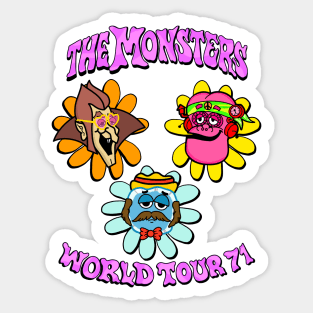 Monster Cereal World Tour 1971 Sticker